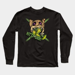 Graffiti style Kitty Cash Cat Long Sleeve T-Shirt